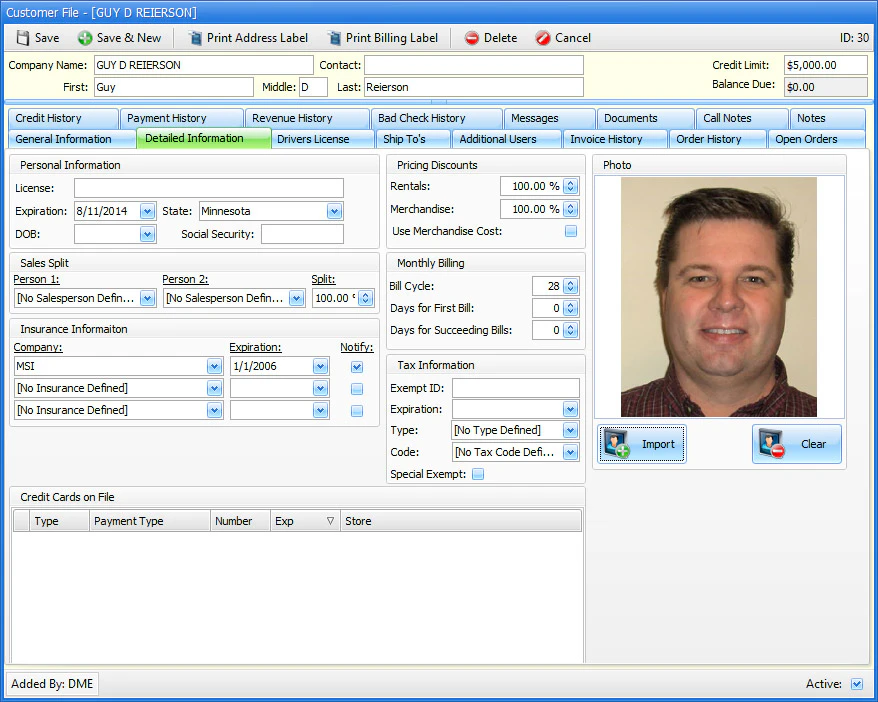 screenshot of FocalPoint Software